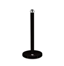 BerlingerHaus Konyhai papírtörlő tartó, fekete- ezüst Matte Black Collection (BH/6295N)