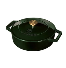 BerlingerHaus Öntöttvas alacsony lábas (2,57 L) Emerald Collection (BH/6504)