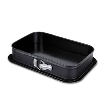 BerlingerHaus Négyzet alakú tortaforma (39*27 cm) Black Silver Collection (BH/6622)