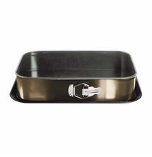 BerlingerHaus Szögletes tortaforma Metallic Line Shiny Black Edition (BH/6809A)