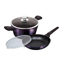 BerlingerHaus 4 részes edénykészlet Purple Eclipse Collection (BH/7102)
