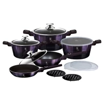 BerlingerHaus 13 részes edénykészlet Purple Eclipse Collection (BH/7143)