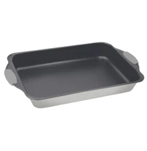 BerlingerHaus Mély hosszúkás sütőtepsi szilikon fogóval (40 cm) Aspen Collection (BH/7649)