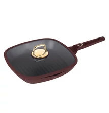 BerlingerHaus Grill serpenyő fedővel (28 cm) Leonardo Collection (BH/8037)