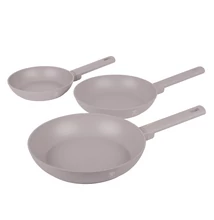 BerlingerHaus 3 részes serpenyő szett Taupe Collection (BH/8108)