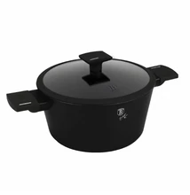 BerlingerHaus Lábas fedővel (4,1 L) Matte Black Collection (BH/8188)