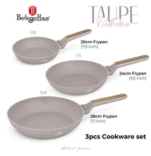 BerlingerHaus 3 részes serpenyő szett (BH/8341)