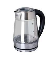 BerlingerHaus Elektromos üveg vízforraló (2200 W) Black Silver Collection (BH/9127)