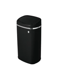BerlingerHaus Szenzor érzékelős kuka (58 L) Matte Black Collection (BH/9526)