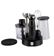 BerlingerHaus 6 részes botmixer szett (800 W) Matte Black Collection (BH/9597)