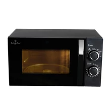 BerlingerHaus Mechanikus mikrohullámú sütő (700 W) Matte Black Collection (BH/9626)