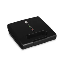 BerlingerHaus 3 az 1-ben cserélhető betétes szendvics-, grill- és gofrisütő (780 W) Matte Black Collection (BH/9638)