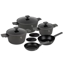 Berlinger Haus Anthracite Collection 10 részes edénykészlet (BH-8140)