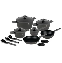 Berlinger Haus Anthracite Collection 15 részes edénykészlet (BH-8141)