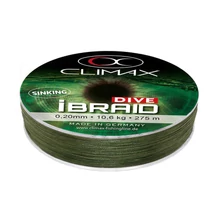 CLIMAX iBRAID DIVE SINKING OLIVE GREEN 135m 0.15mm 7.5kg