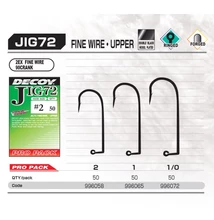 JIG HOROG DECOY PRO PACK JIG72 UPPER FINE WIRE #1/0
