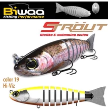 BIWAA STROUT 3.5" 9cm 8gr 19 Hi-Viz