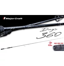 MAJOR CRAFT DAY'S 360 D360S-64ML FAST 1.95m 1/8-3/8oz 3.5-10.5gr