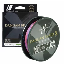 MAJOR CRAFT DANGAN BRAID X 8X 200m #2.0 35lb Multicolor