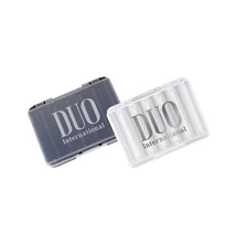 DOBOZ DUO REVERSE LURE CASE D86 14x10.4x3.2cm Pearl Black/Gold Logo