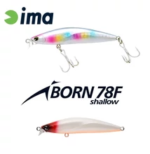 IMA IBORN 78F SHALLOW 78mm 8.5gr 002 Red Head Pearl OB