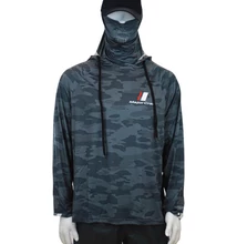 MAJOR CRAFT SUN PROTECTION HOODIE UV ÁLLÓ KAPUCNIS FELSŐ XL Dark Gray