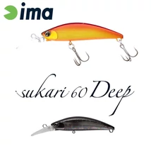 IMA SUKARI 60 DEEP 60mm 8gr 012 Titanium Black