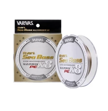VARIVAS SEA BASS MAX POWER PE X8 150m #1.2 24.1lb Status Gold