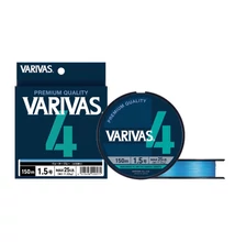 VARIVAS PE 4 BLUE EDITION 150m #0.8 0.148mm 15lb Water Blue