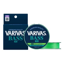 VARIVAS BASS PE X4 150m #1.5 0.205mm 25lb Flash Green