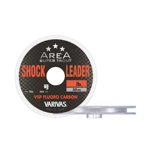 VARIVAS SUPER TROUT AREA VSP FLUOROCARBON SHOCKLEADER 30m 0.117mm 2.5lb