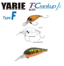 YARIE 675 T-CRANKUP JR TYPE F 28mm 1.8gr C33 Kurokin Yamame MG