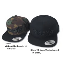 YAMAGA FLAT VISOR SAPKA BLACK YB