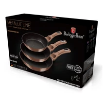 BerlingerHaus 3 részes serpenyő szett (BH/1278NF)