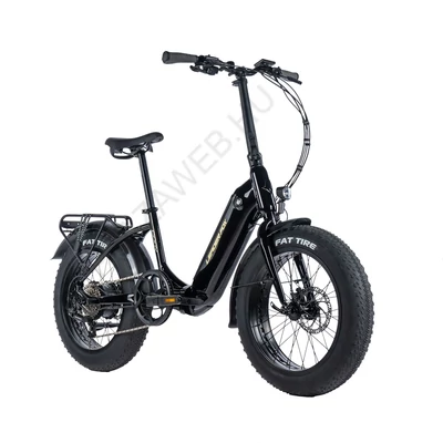Leader Fox CODY FAT BIKE,20" M:2024-1 fekete elektromos kerékpár (118309)