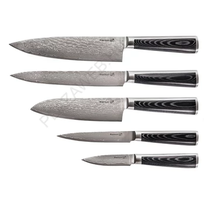 Késkészlet G21 Damascus Premium 5 db, Box (6002260)