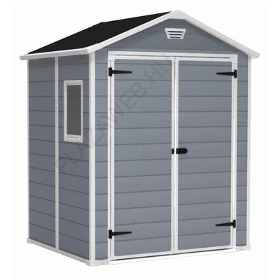 Kerti ház Keter MANOR 6 x 5 DD szürke / fehér (610219)