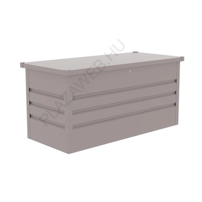 Kerti láda G21 Denver 400 L, szürke fém (63900843)