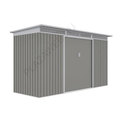 Kerti ház G21 GRAH 483 - 340 x 142 cm, metál szürke  (63900992)