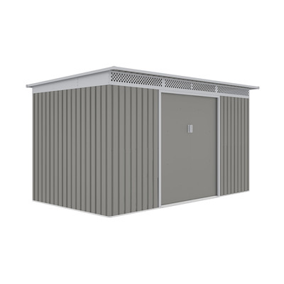 Kerti tároló G21 GRAH 700 - 340 x 206 cm, metál szürke (63900993)