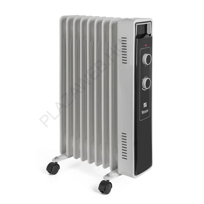 G21 Vesuv olajradiátor fehér, 9 elem, 2000 W (777063)