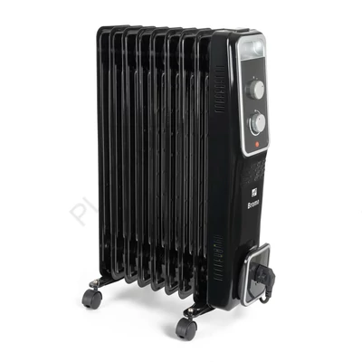 G21 Bromo olajradiátor fekete, 9 elem, 2000 W (777064)