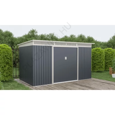G21 GRAH 700 kerti tároló - 340 x 206 cm, antracit (6390093)