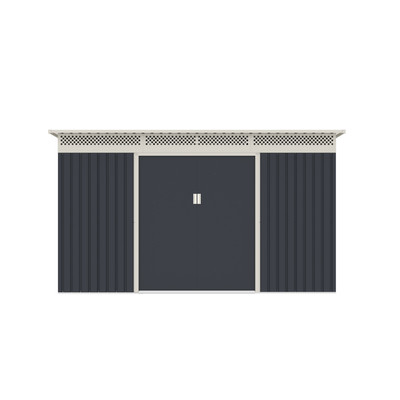 G21 GRAH 1132 kerti tároló - 340 x 333 cm, antracit (6390097)