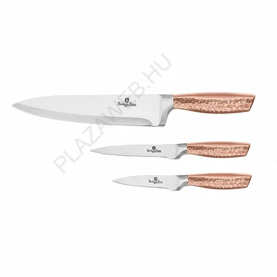BerlingerHaus 3 részes késkészlet Metallic Line Rose Gold Edition (BH/2493)