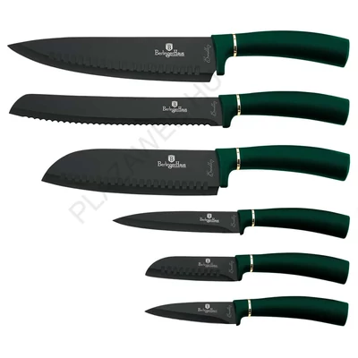 BerlingerHaus 6 részes késkészlet Emerald Collection (BH/2511A)