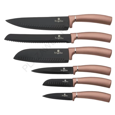 BerlingerHaus 6 részes késkészlet Metallic Line Rose Gold Edition (BH/2543N)