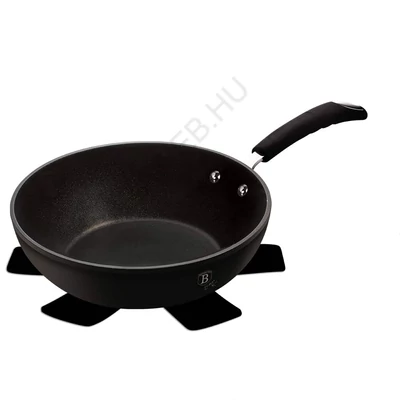 BerlingerHaus Wok (28 cm) Black Professional (BH/6126)
