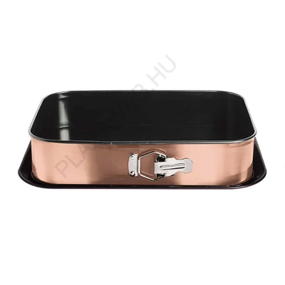 BerlingerHaus Szögletes tortaforma (39 cm) Metallic Line Rose Gold Edition (BH/6474SW)