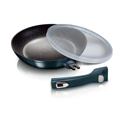 BerlingerHaus Serpenyő levehető nyéllel (24 cm) Metallic Line Aquamarine Edition (BH/7155)